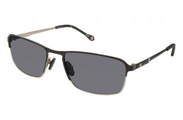 Image of Champion Eyes 6043 Single Vision Prescription Sunglasses CU604301 - Frame Color Black Gunmetal