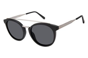 Image of Champion Eyes CU6003H Sunglasses - Frame BLACK/GUN, Lens Color Solid Grey CU6003H01