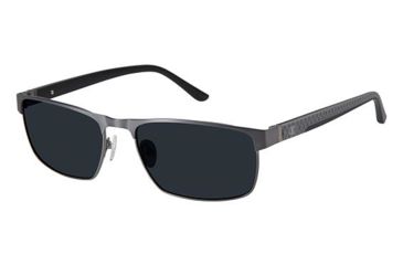 Image of Champion Eyes FL6004 Sunglasses - Frame MATTE GUN/BLK, Lens Color Dark Grey, Size 58/18mm CUFL600402