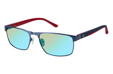 Image of Champion Eyes FL6004 Sunglasses - Frame MATTE NAVY/RED, Lens Color Navy Flash, Size 58/18mm CUFL600401