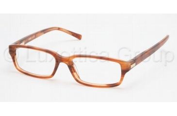 Image of Chaps CP 3026 Eyeglasses Styles - Honey Tort Frame w/Non-Rx 51 mm Diameter Lenses, 611-5115
