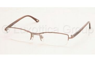 Image of Chaps CP2027 Eyeglasses with No Line Progressive Rx Prescription Lenses, 52 mm Lens Diameter / Dk Brown Frame