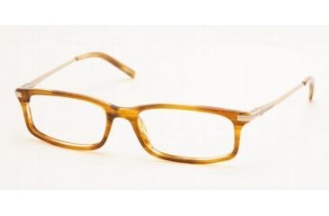 Image of Chaps CP3023-537-5316 Eyeglasses with Lined Bifocal Rx Prescription Lenses 53 mm Lens Diameter / Brown Horn Frame