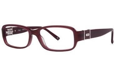 Image of Chloe CL1203 Progressive Prescription Eyeglasses - Frame Burgundy, Size 54/14mm CL120303