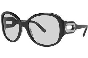 Image of Chloe CL2193A Sunglasses - Frame Black, Lens Color Gradient Grey, Size 57/19mm CL2193A01