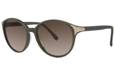 Image of Chloe CL2251 Sunglasses - Frame Green Grey, Lens Color Gradient Green CL225104