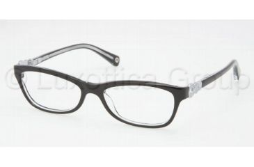 Image of Coach ELISE HC6014 Eyeglass Frames 5048-4815 - Black/Crystal 