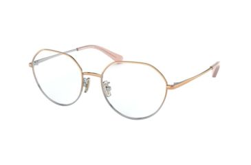 Image of Coach HC5106 Eyeglass Frames 9338-52 - Shiny Rose Gold/Shiny Silver