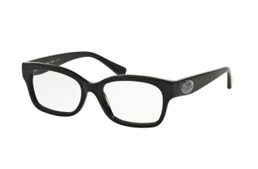 Image of Coach HC6071 Eyeglass Frames 5002-52 - Black Frame