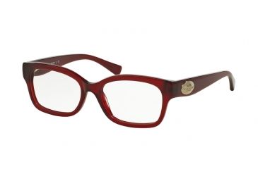 Image of Coach HC6071 Eyeglass Frames 5029-52 - Burgundy Frame