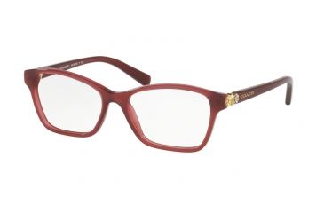 Image of Coach HC6091B Single Vision Prescription Eyeglasses 5398-51 - Milky Black Cherry Frame