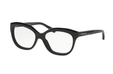 Image of Coach HC6096F Bifocal Prescription Eyeglasses 5002-53 - Black Frame