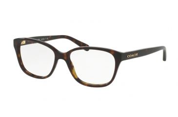 Image of Coach HC6103F Eyeglass Frames 5120-54 - Dark Tortoise Frame