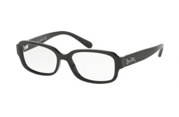 Image of Coach HC6105F Eyeglass Frames 5420-53 - Black/Black Gunmetal Frame