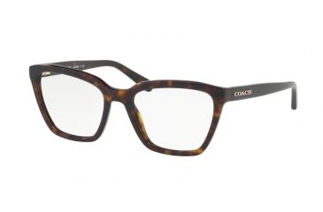 Image of Coach HC6109F Eyeglass Frames 5120-54 - Dark Tortoise Frame