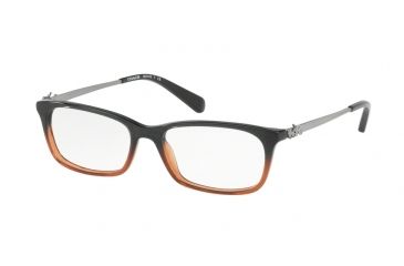Image of Coach HC6110F Eyeglass Frames 5475-54 - Black Amber Glitter Gradient Frame