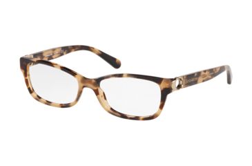 Image of Coach HC6119F Eyeglass Frames 5576-53 - Brown Tortoise