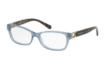 Image of Coach HC6119F Eyeglass Frames 5521-53 - Milky Blue Denim Frame