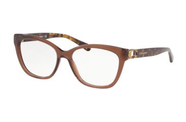 Image of Coach HC6120 Prescription Eyeglasses, 52mm, Transparent Brown, HC6120-5035-52-SV