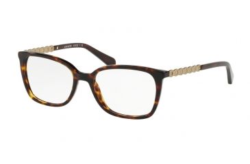 Image of Coach HC6122F Eyeglass Frames 5485-54 - Dark Tortoise Frame