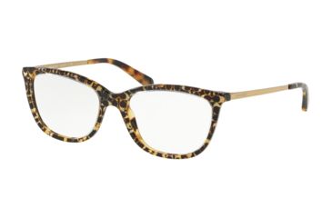 Image of Coach HC6124F Prescription Eyeglasses, 53mm, Spotty Tort Sig C Outside, HC6124F-5519-53-SV