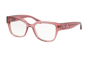Image of Coach HC6126F Bifocal Prescription Eyeglasses, 52mm, Trans Pink, HC6126F-5527-52-BI
