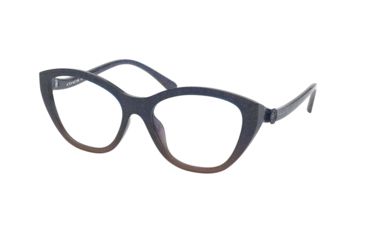 Image of Coach HC6134U Eyeglass Frames 5489-54 - Denim Taupe Glitter Gradient
