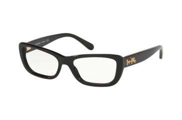 Image of Coach HC6135 Eyeglass Frames 5002-51 - Black