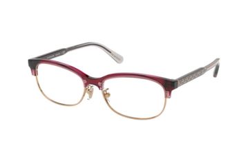 Image of Coach HC6144 Eyeglass Frames 5569-53 - Transparent Mauve