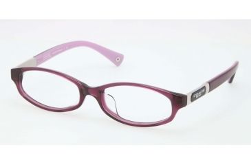 Image of Coach KINSLEE F HC6037F Bifocal Prescription Eyeglasses 5069-53 - Purple Frame