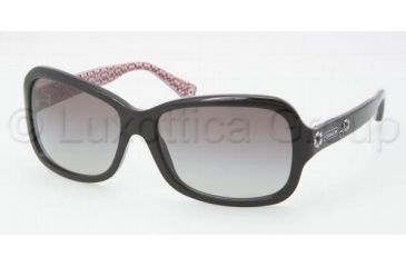 Image of Coach L008 CIARA HC8016 Sunglasses 500211-5715 - Black Gray Gradient