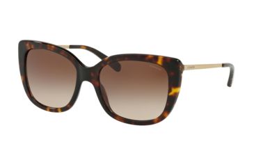 Image of Coach L1041 HC8246F Prescription Sunglasses, 55mm, Dark Tortoise, HC8246F-541713-55-SV