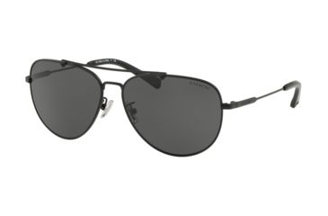 Image of Coach L1053 HC7087 Sunglasses 900387-59 - , Dark Grey Solid Lenses
