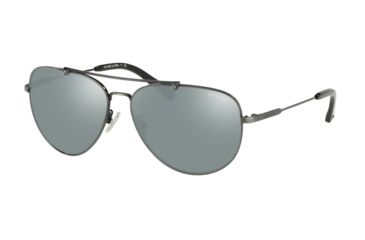 Image of Coach L1053 HC7087 Sunglasses 92741U-59 - , Blue Silver Mirror Lenses