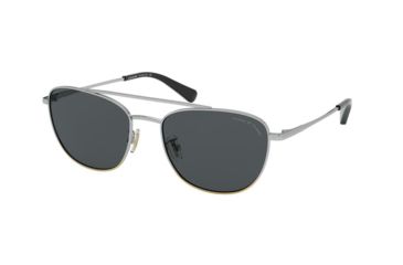 Image of Coach L1110 HC7107 Sunglasses 9005T3-55 - , Polar Grey Solid Lenses