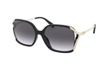 Image of Coach L1116 HC8280U Sunglasses 50028G-57 - , Grey Gradient Lenses