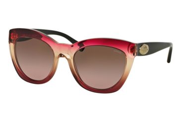 Image of Coach L134 HC8151 Sunglasses 533314-54 - , Brown Rose Gradient Lenses