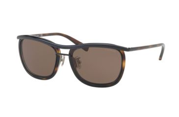 Image of Coach L1640 HC8211 Sunglasses 546673-55 - , Brown Solid Lenses