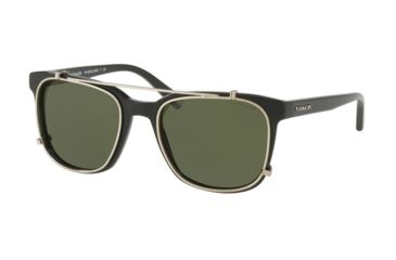 Image of Coach L1657 HC8220 Sunglasses 500271-54 - , Green Solid Lenses