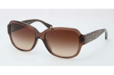 Image of Coach L518 PAMELA HC8036F Sunglasses 507313-56 - Brown Frame, Brown Gradient Lenses