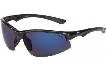 Image of Coleman Magnum Sunglasses, Shiny Transparent Dark Grey Frame, Blue Lens Lens, Polarized, C6034-C2