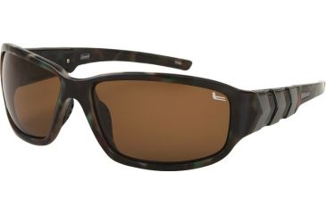 Image of Coleman TR90 Fashion 6504 Single Vision Prescription Sunglasses - Green Tortoise Shell  Frame CC2 6504-C3RX