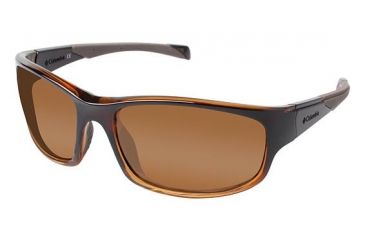 Image of Columbia ANTORA PEAK Single Vision Prescription Sunglasses CBANTORAPEAK02 - Frame Color Bark/Maple