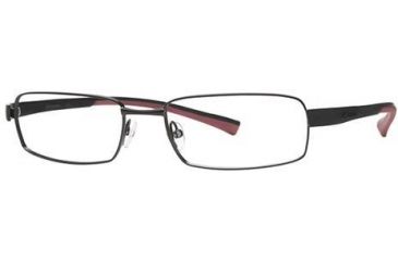 Image of Columbia Big Cypress Eyeglass Frames - Frame Shiny Gun/Black-Red, Size 57/18mm CBBIGCYPRESS01