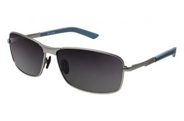 Image of Columbia BOULDER MOUNTAIN Single Vision Prescription Eyeglasses - Frame Matte Silver, Size 62/14mm CBBLDRMT04