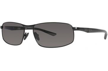 Image of Columbia JET STREAM 300 Progressive Prescription Eyeglasses - Frame Matte Black/Grey, Lens Color Grey, Size 63/17mm CBJETSTRM30001