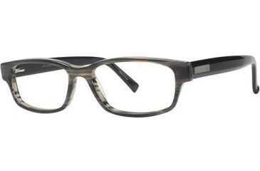 Image of Columbia Mount Diablo Progressive Prescription Eyeglasses - Frame Grey Stripe/Black, Size 53/16mm CBMOUNTDIABLO01