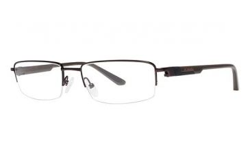 Image of Columbia Tanner Creek Single Vision Prescription Eyeglasses - Frame DARK BROWN/BLACK CBTANCRK01
