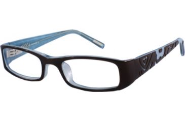 Image of Cover Girl CG0383 Eyeglass Frames - Dark Brown Frame Color