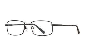 Image of Cutter &amp; Buck CB Quail Hollow SECB QUAI00 Single Vision Prescription Eyewear - Black SECB QUAI005645 BK